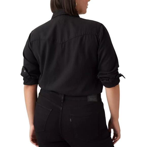 Levi's Classic Bootcut, Mid-Rise, Soft Black, Women's Plus Size 24W, NWT - Picture 9 of 11
